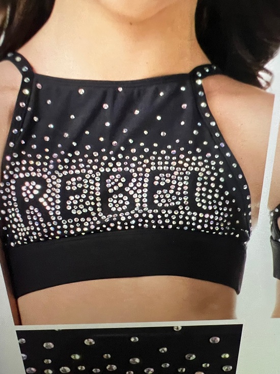 Rebel Athletic Other - Rebel Athletic Gilmore Sports Bra in Black size AXS